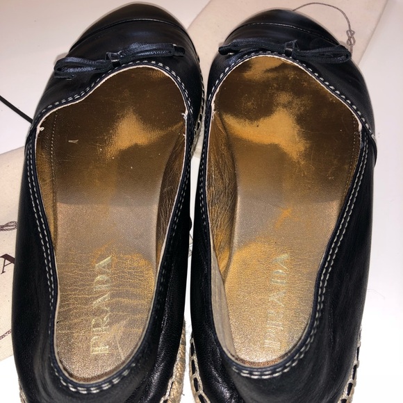 Prada Leather Espadrilles - Picture 7 of 7